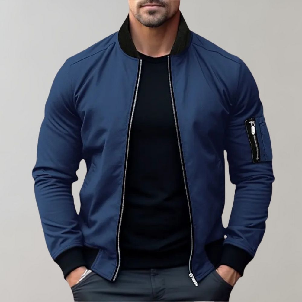 Veste Bomber Homme Toute Saison Légère & Stylée