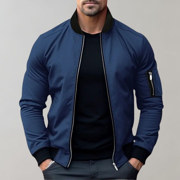 Veste Bomber Homme Toute Saison Légère & Stylée