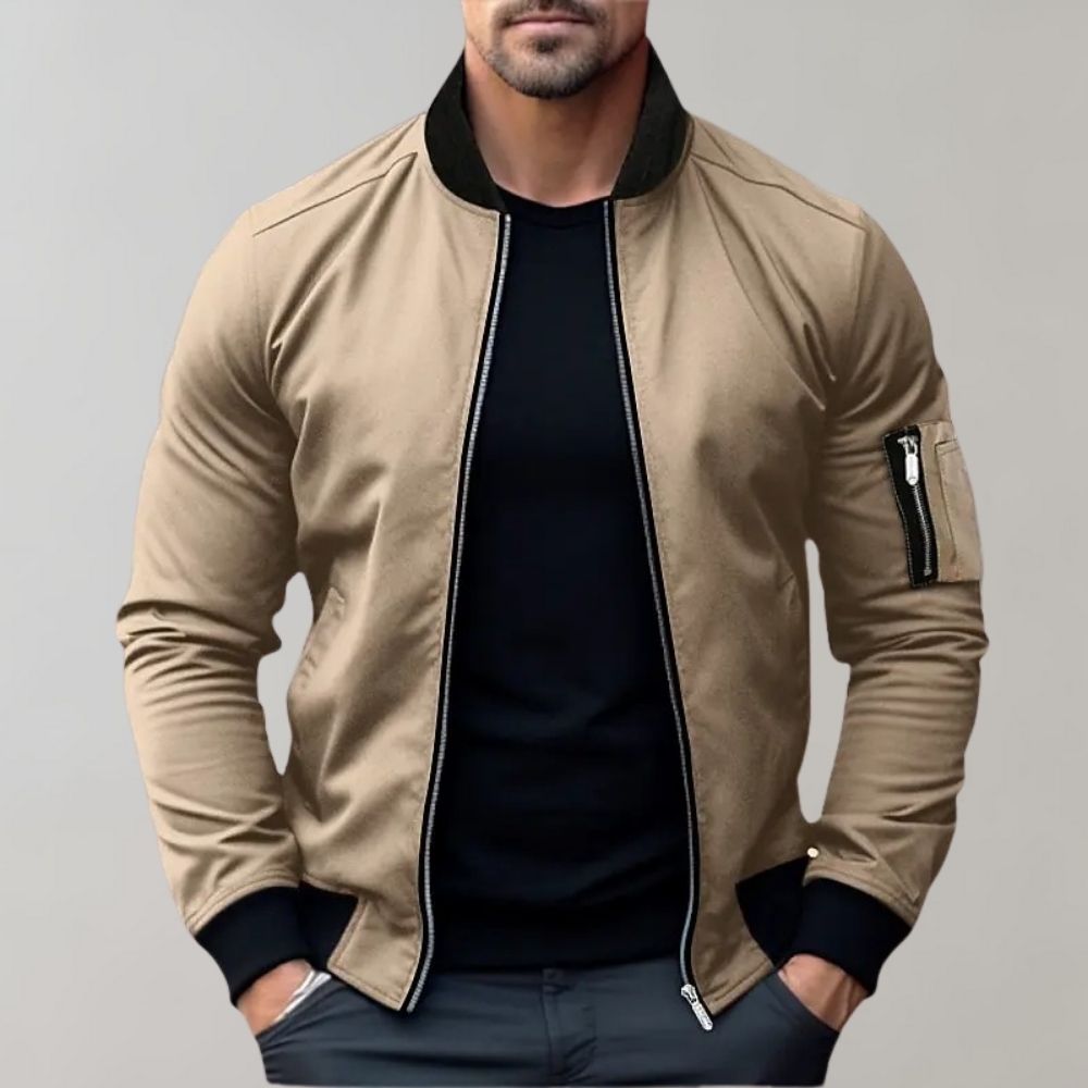Veste Bomber Homme Toute Saison Légère & Stylée