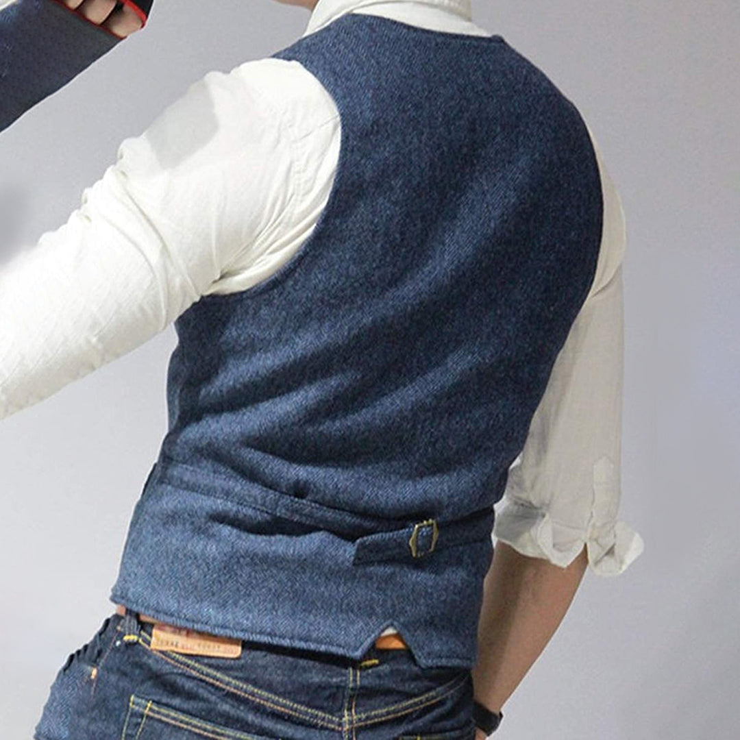 Gilet en denim pour homme