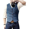 Gilet en denim pour homme
