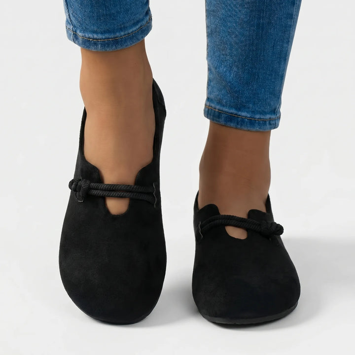 Ballerines Sans Lacet Avec Détail En Corde