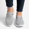 Chaussures de sport orthopédiques à enfiler avec lacets élastiques