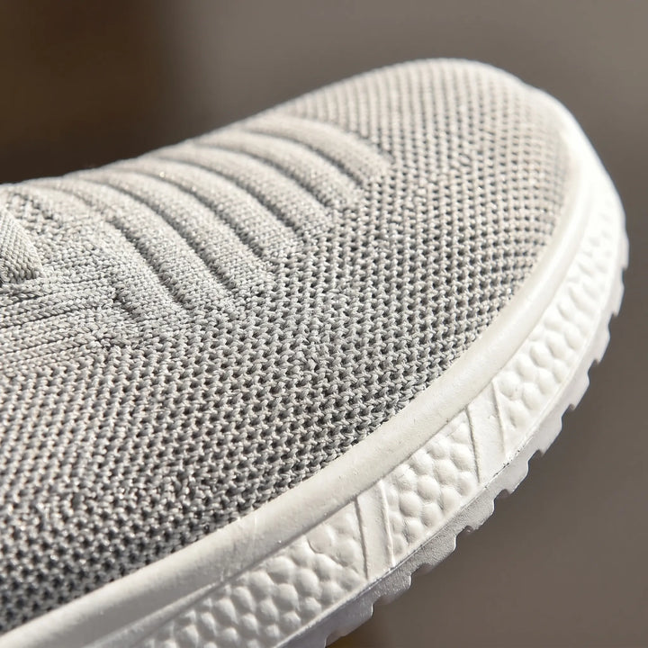 Chaussures de sport orthopédiques à enfiler avec lacets élastiques