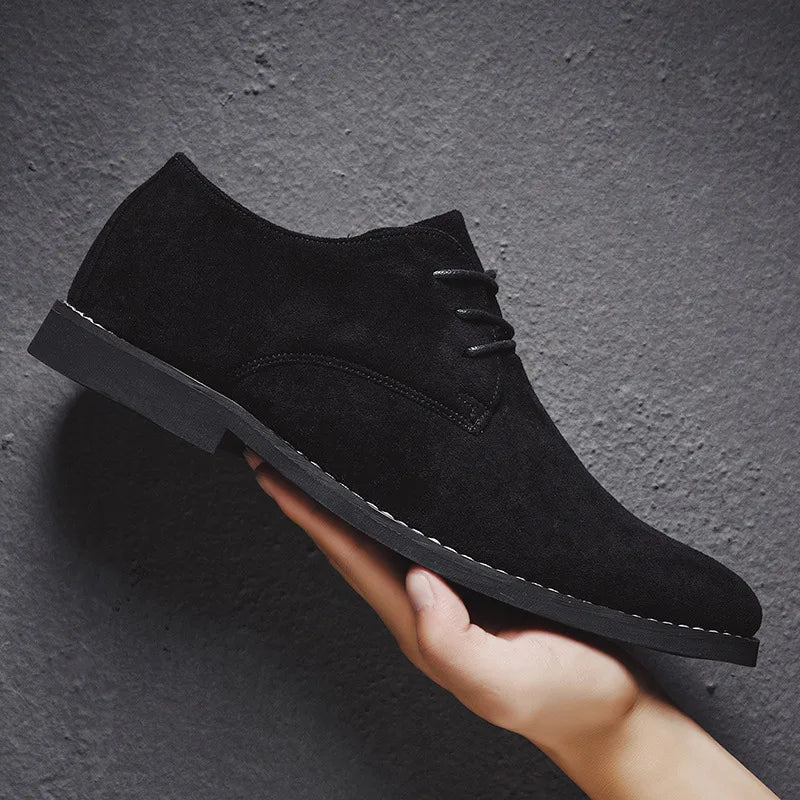 Chaussures Oxford en Suède pour Hommes