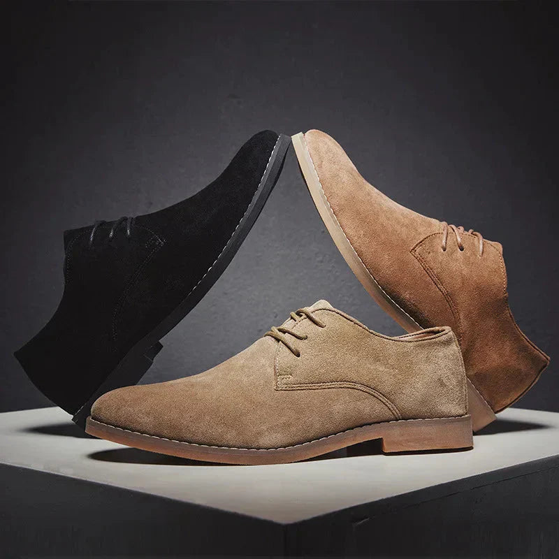 Chaussures Oxford en Suède pour Hommes
