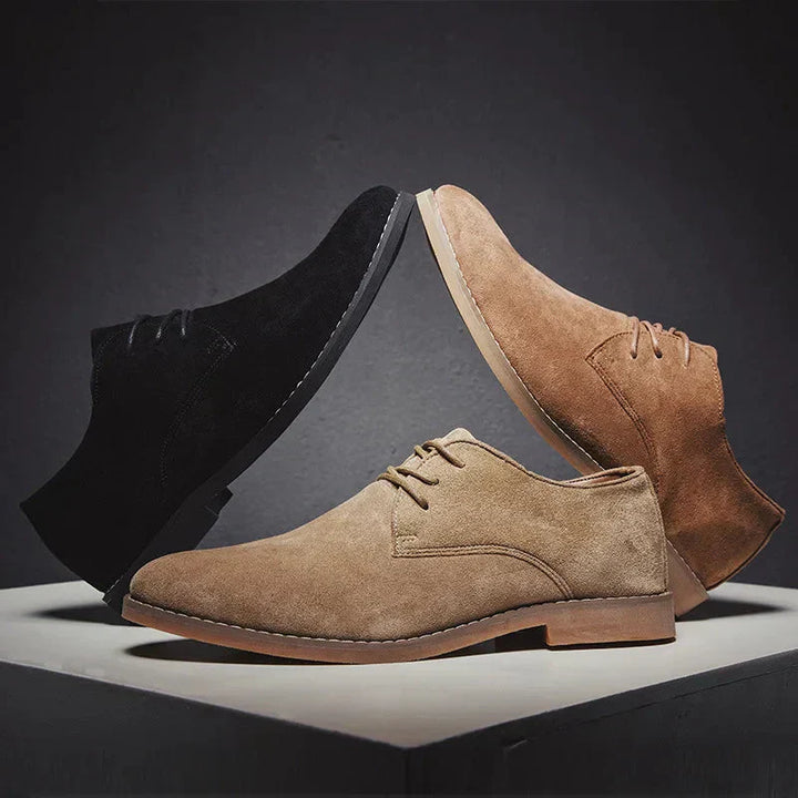 Chaussures Oxford en Suède pour Hommes