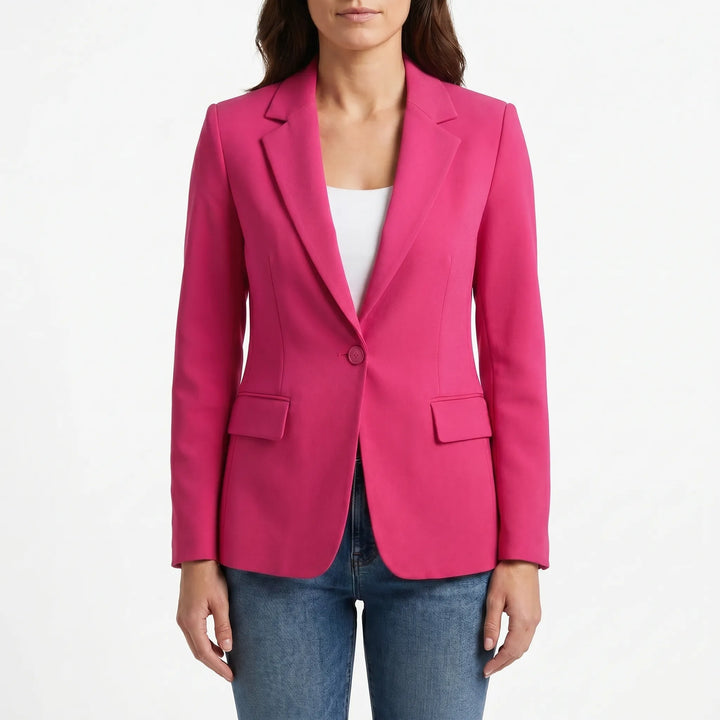 Blazer Tailleur Femme à Un Bouton