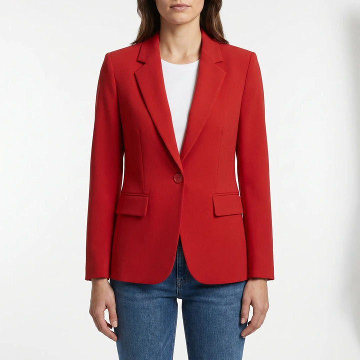 Blazer Tailleur Femme à Un Bouton