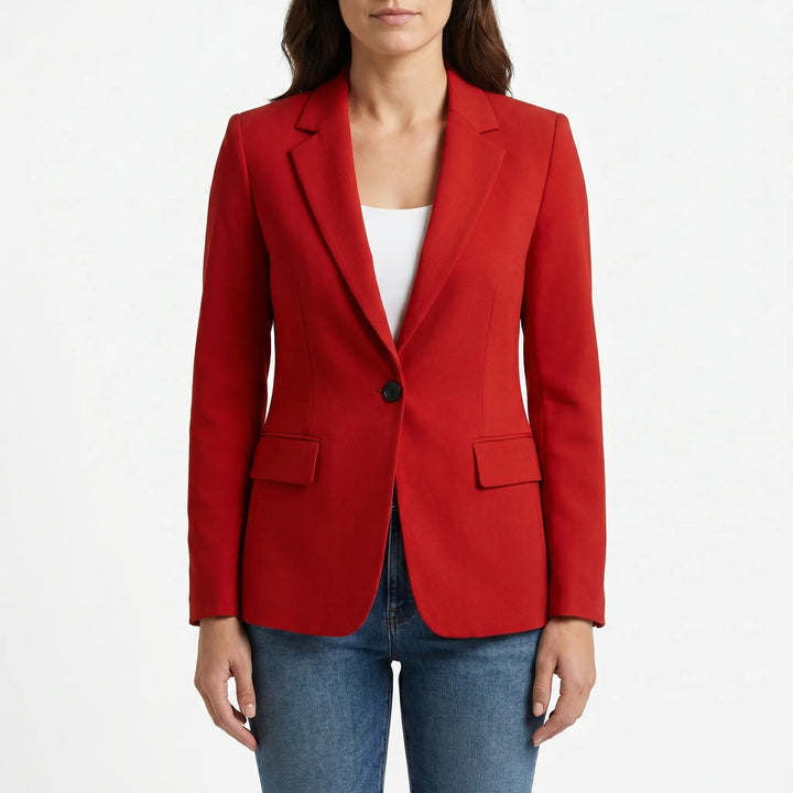 Blazer Tailleur Femme à Un Bouton