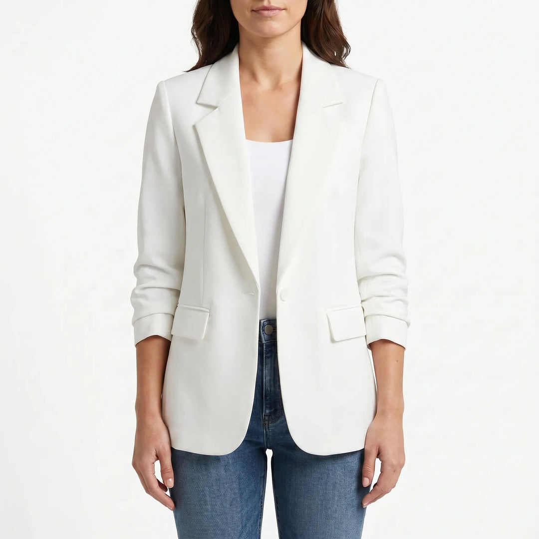 Blazer Tailleur Femme à Un Bouton