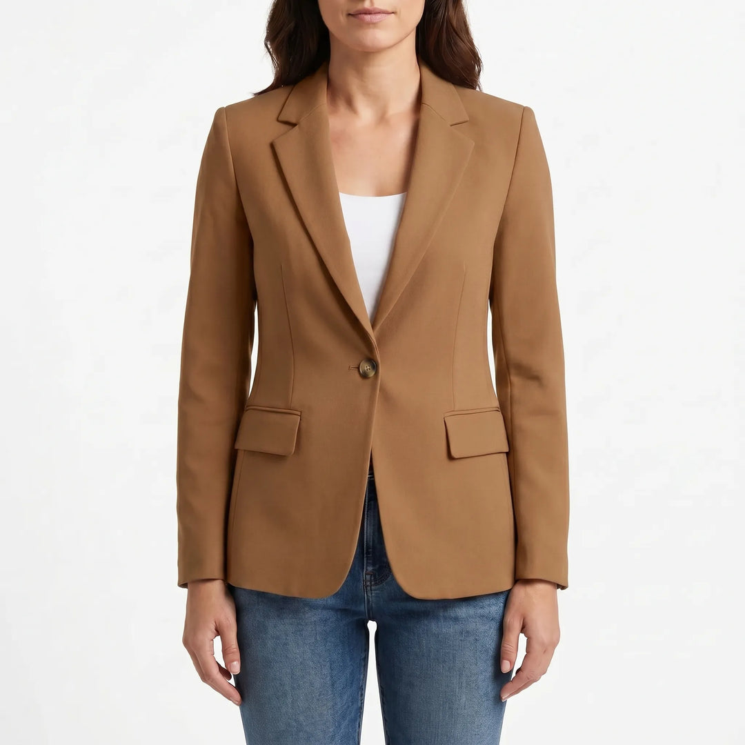 Blazer Tailleur Femme à Un Bouton