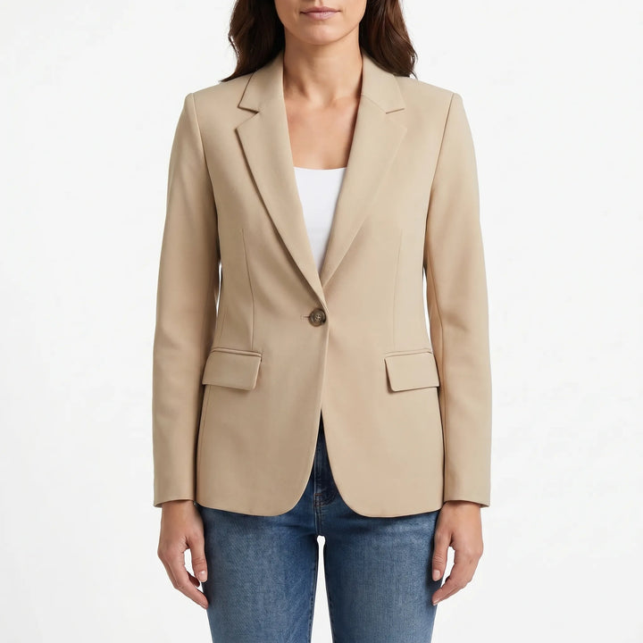 Blazer Tailleur Femme à Un Bouton