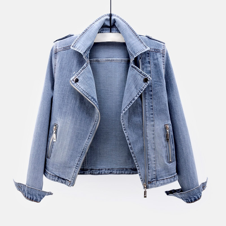 Veste en Denim Femme Style Intemporel pour Toutes les Saisons