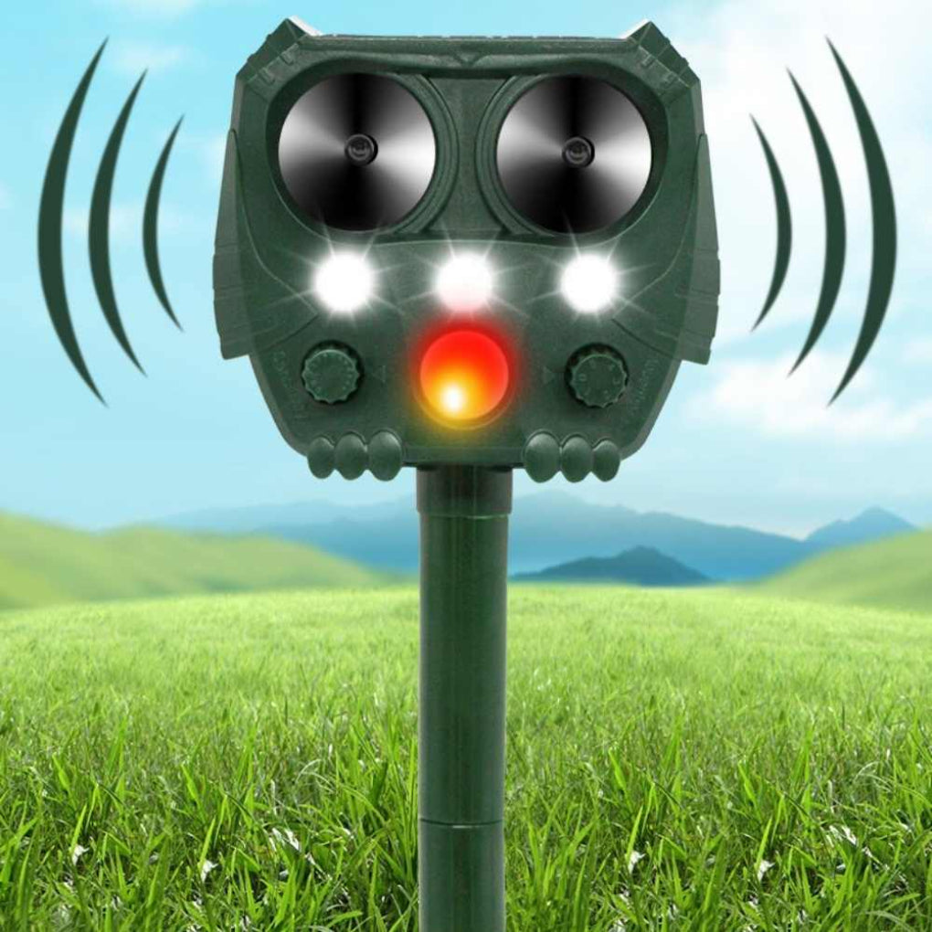 Repulsif Ultrasonique pour Chats, Chiens, Renards et Rats