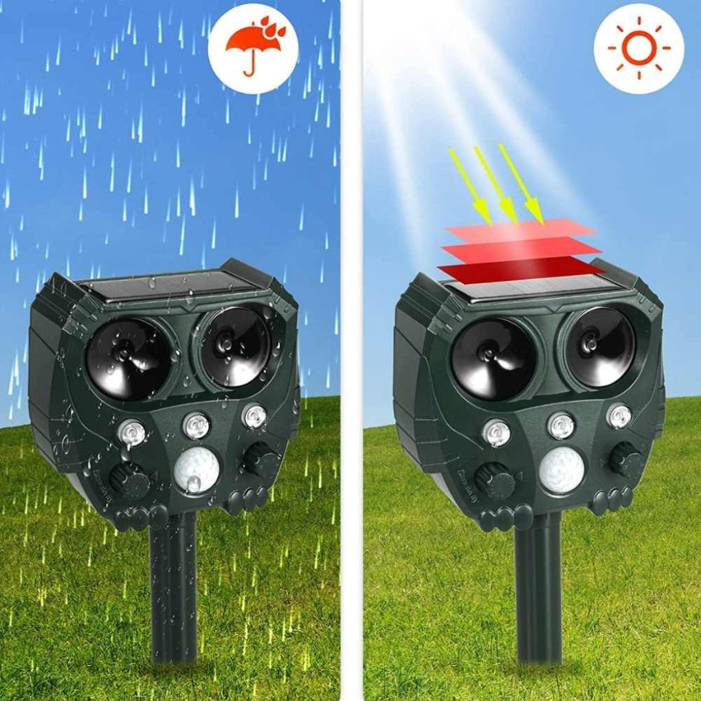 Repulsif Ultrasonique pour Chats, Chiens, Renards et Rats