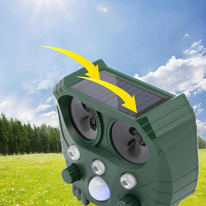 Repulsif Ultrasonique pour Chats, Chiens, Renards et Rats