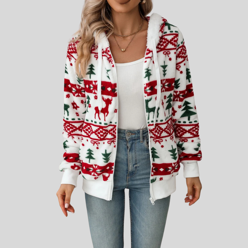 Sweat à capuche de Noël pour femmes