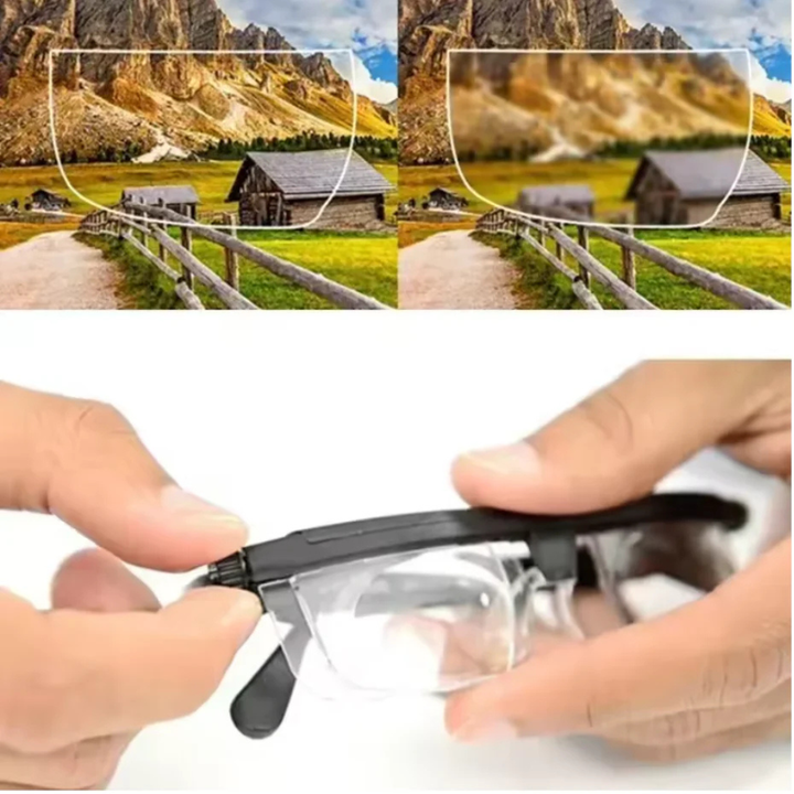 Lunettes ajustables – Verres auto-ajustables