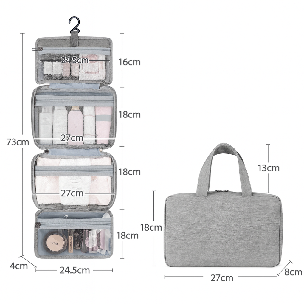 Sam | Organisateur de Toilettes Multi-Compartiments
