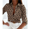 Blouse Imprimée Dégradé pour Femmes – Style Céleste pour Usage Quotidien