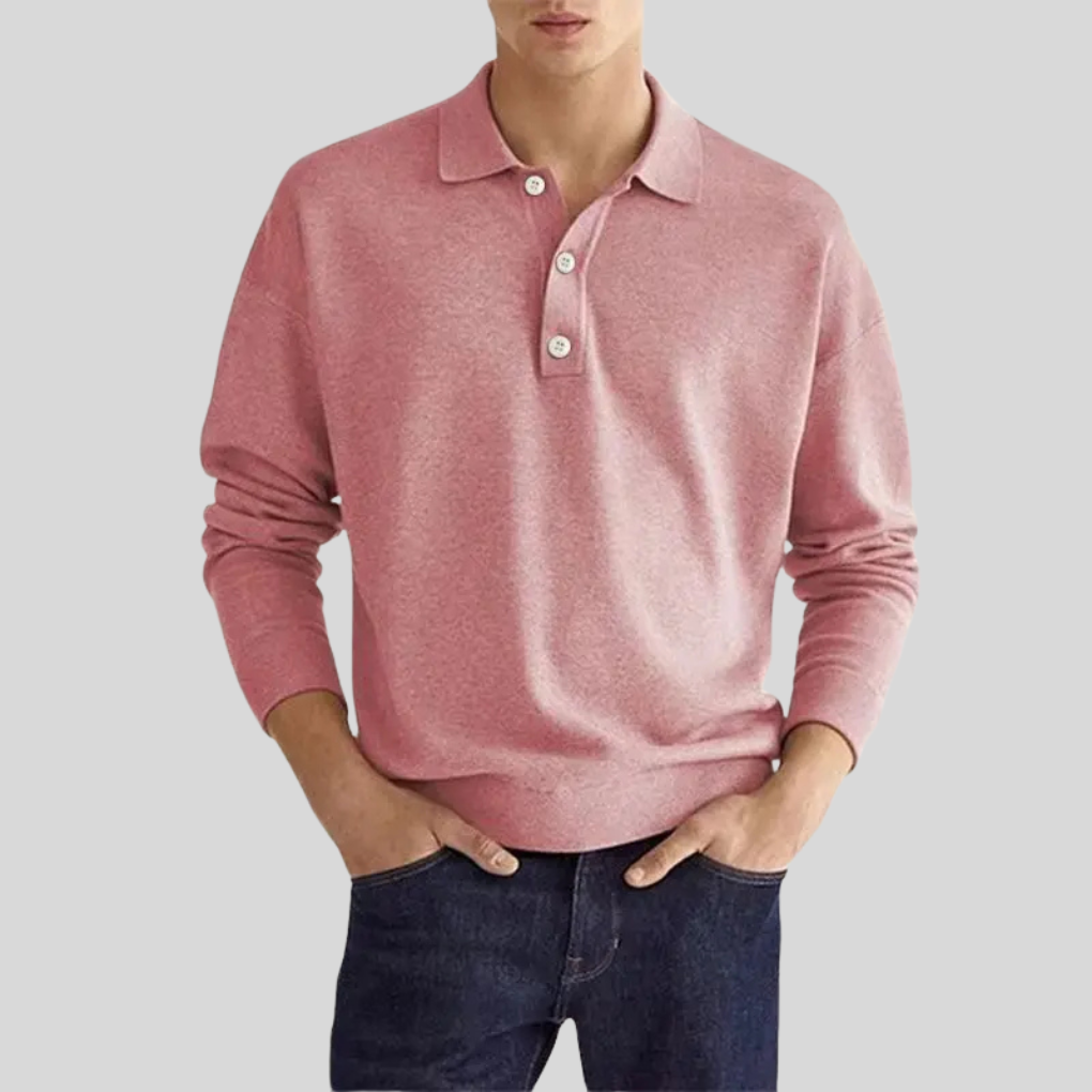 Polo en coton pour hommes – Style net pour un port quotidien