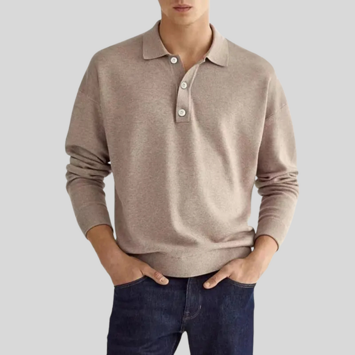 Polo en coton pour hommes – Style net pour un port quotidien