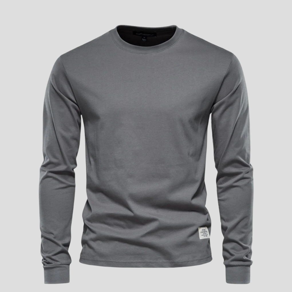 Chemise à manches longues pour homme – Style classique quotidien