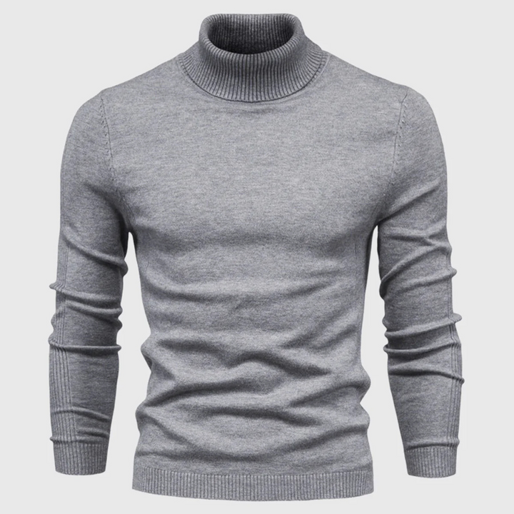 Pull col roulé washable pour homme – Style pratique avec vêtements quotidiens