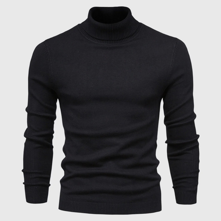 Pull col roulé washable pour homme – Style pratique avec vêtements quotidiens