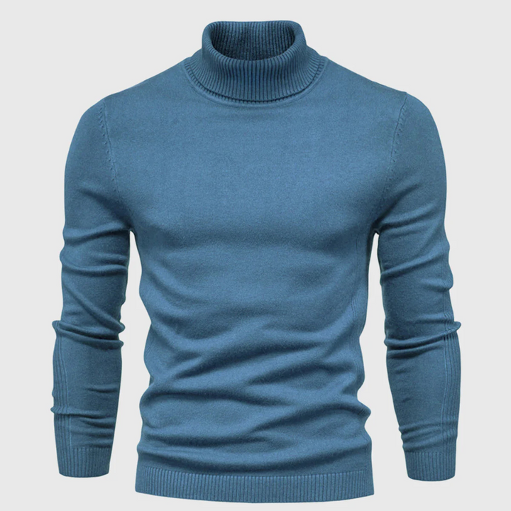 Pull col roulé washable pour homme – Style pratique avec vêtements quotidiens