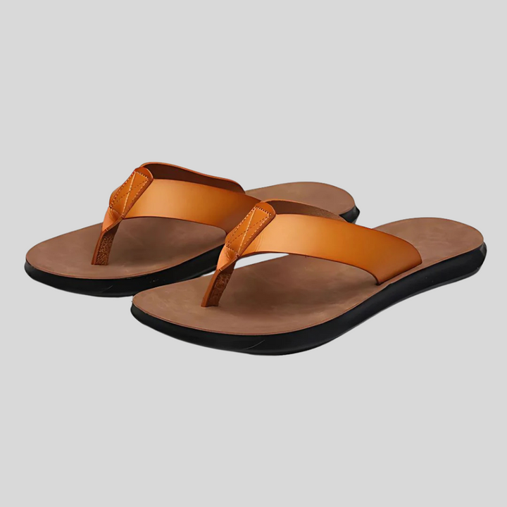 Sandales Plates pour Hommes – Chaussures de Loisir Quotidien