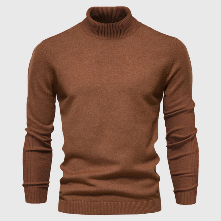 Pull col roulé washable pour homme – Style pratique avec vêtements quotidiens
