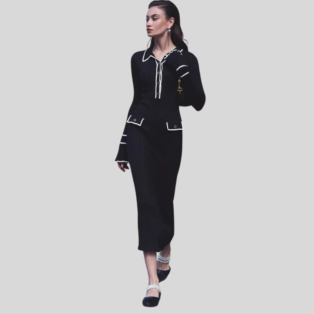 Robe Maxi Femme – Volant Haute Taille Déclaration