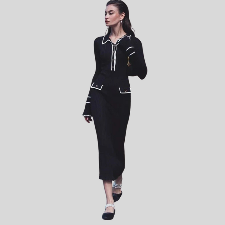 Robe Maxi Femme – Volant Haute Taille Déclaration