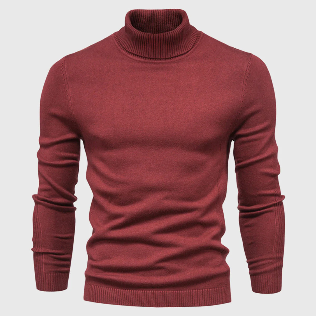 Pull col roulé washable pour homme – Style pratique avec vêtements quotidiens