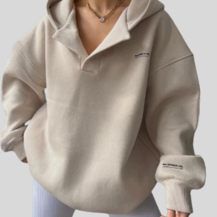 Sweat à capuche pour femmes – Couche d'hiver détendue