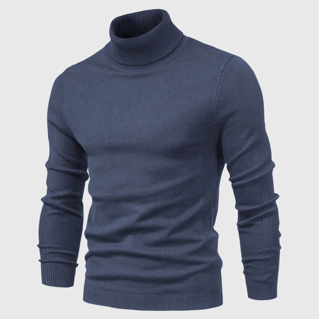 Pull col roulé washable pour homme – Style pratique avec vêtements quotidiens