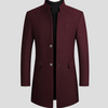 Manteau en Laine Élégant pour Hommes – Vêtement d'Extérieur Classique Raffiné