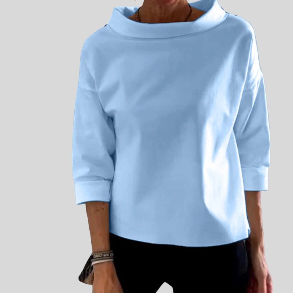Haut Moderne Femme – Style Sleek avec Polyvalence Quotidienne