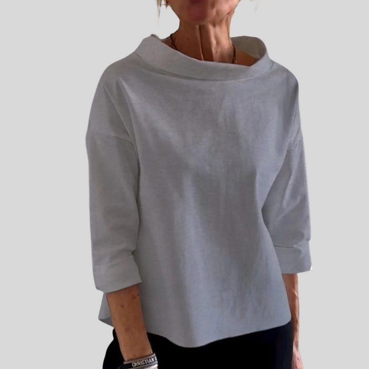Haut Moderne Femme – Style Sleek avec Polyvalence Quotidienne