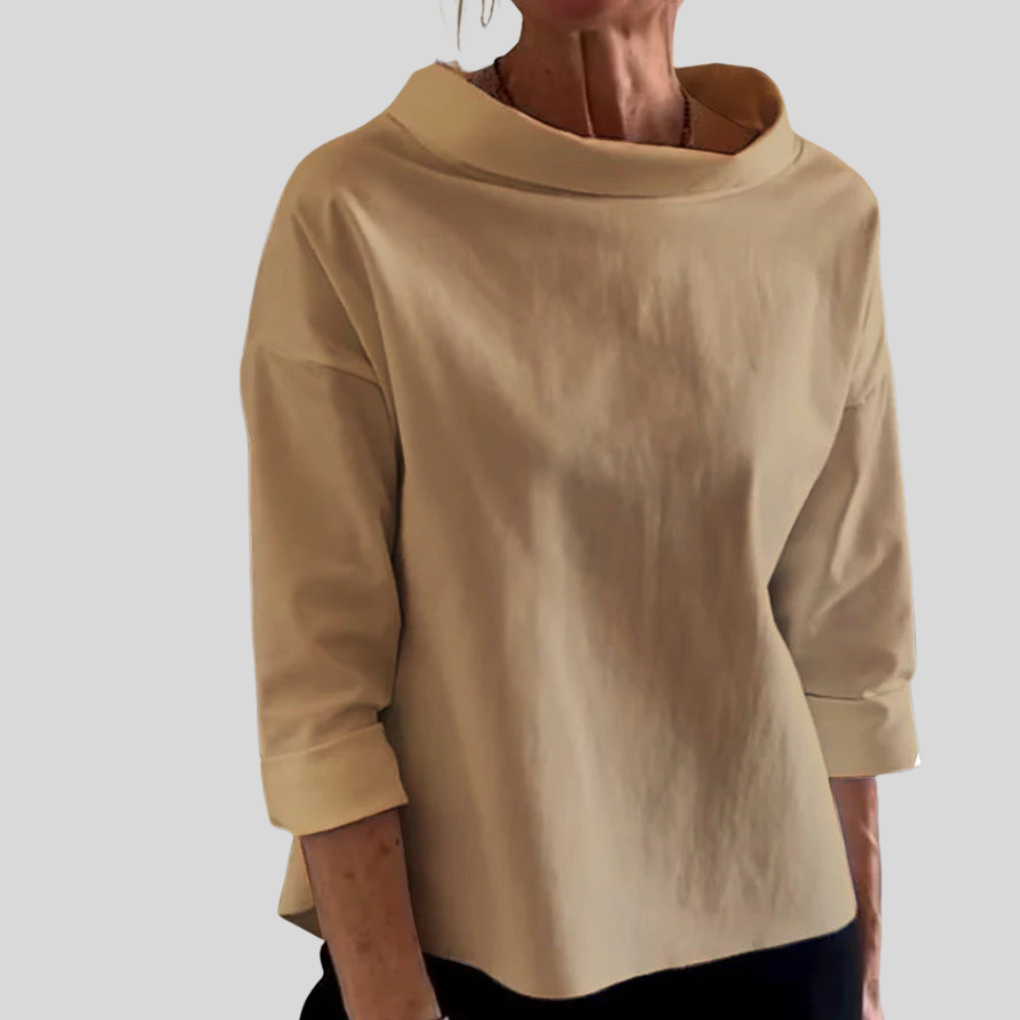 Haut Moderne Femme – Style Sleek avec Polyvalence Quotidienne