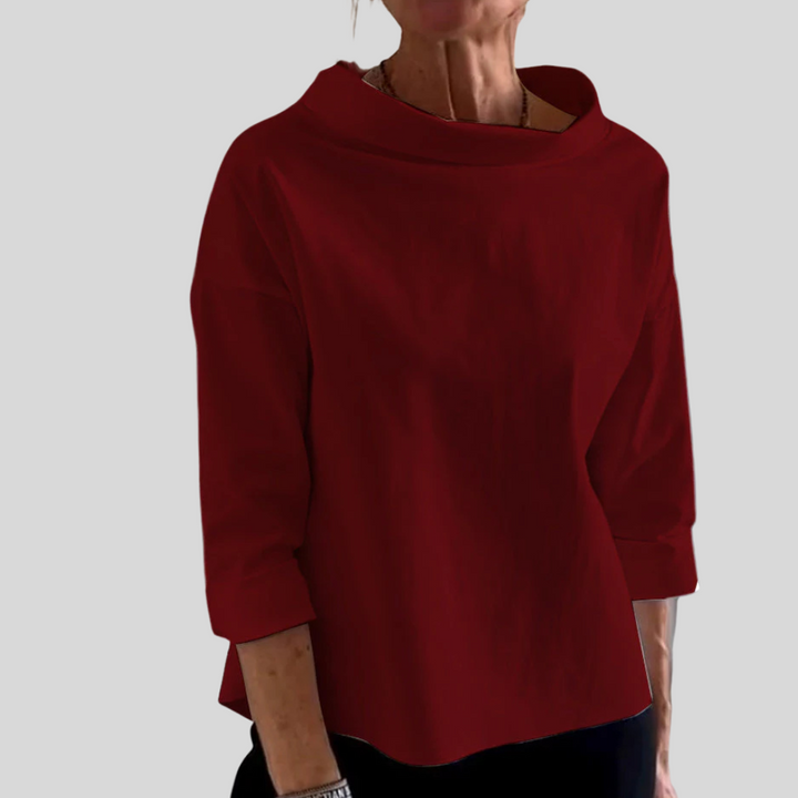 Haut Moderne Femme – Style Sleek avec Polyvalence Quotidienne