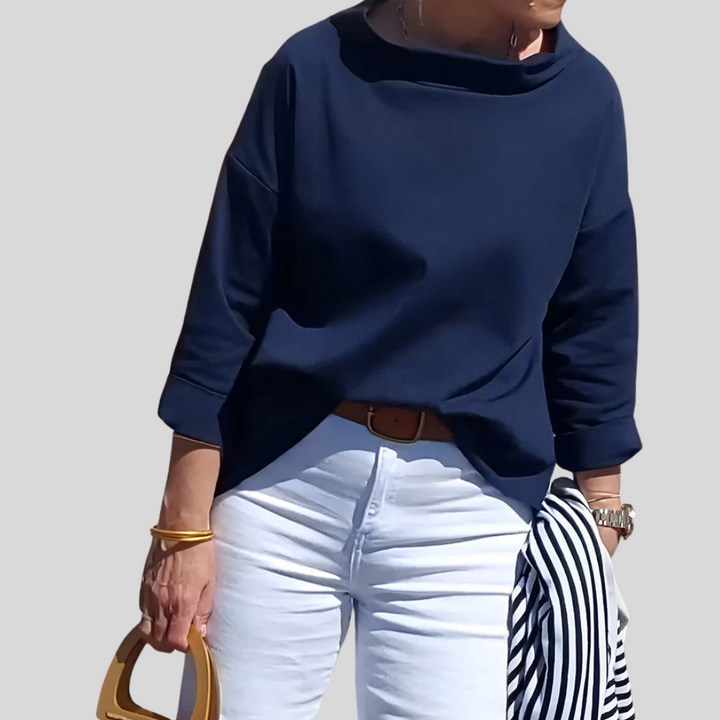 Haut Moderne Femme – Style Sleek avec Polyvalence Quotidienne