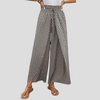 Pantalons à Imprimé Géométrique Moderne
