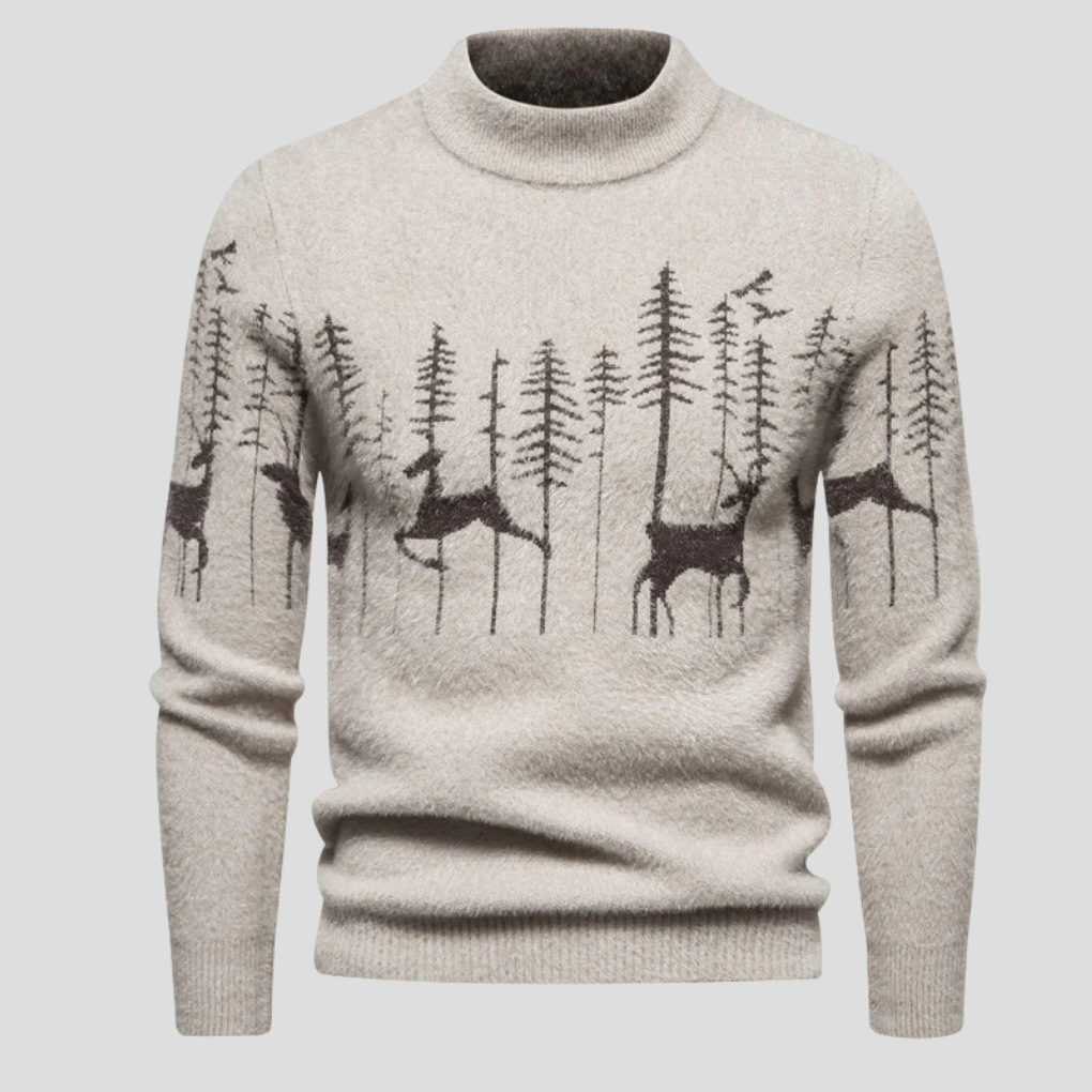 Pull festif de Noël pour hommes – Style de fête avec attrait saisonnier