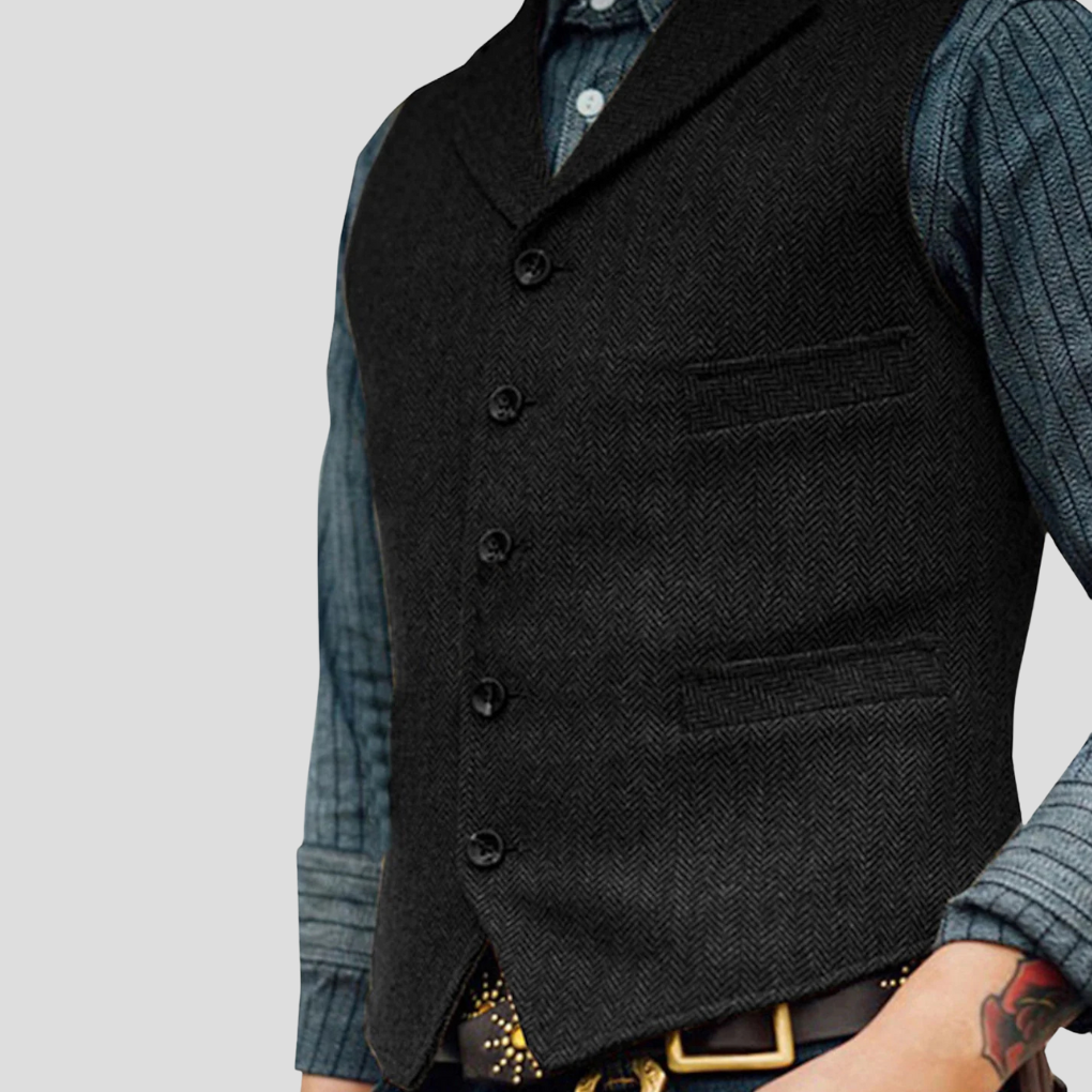 Gilet vintage pour homme