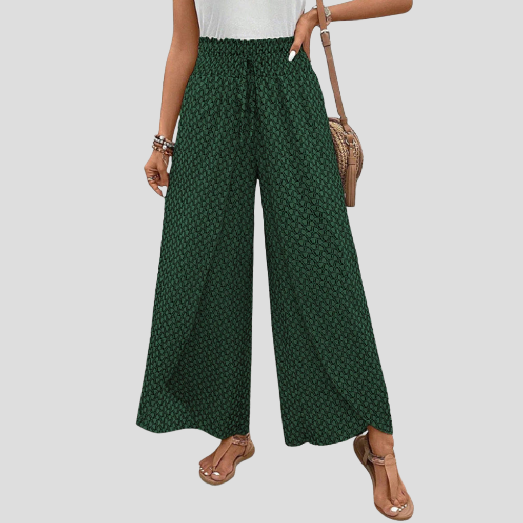 Pantalons à Imprimé Géométrique Moderne