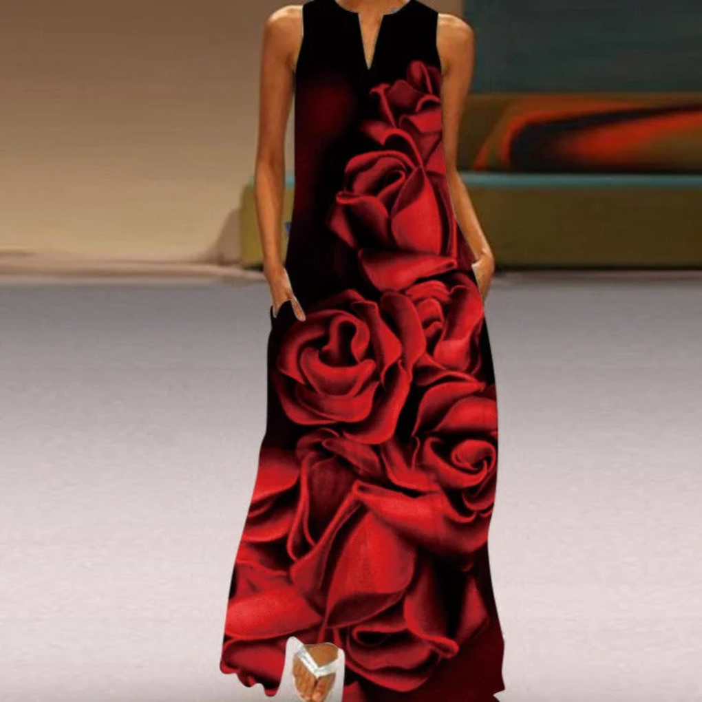 Robe sans manches pour femmes – Forme élégante
