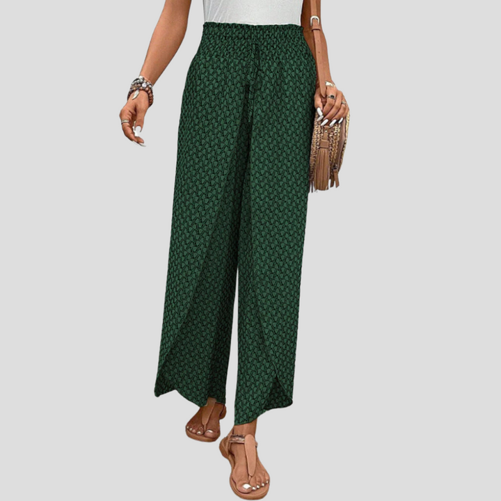 Pantalons à Imprimé Géométrique Moderne